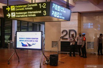 Crisis center Sriwijaya Air di Bandara Soetta