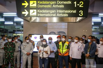 Konferensi pers hilangnya pesawat Sriwijaya Air SJ 182