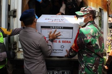 10.000 dosis vaksin COVID-19 siap didistribusikan ke 272 faskes di Pontianak