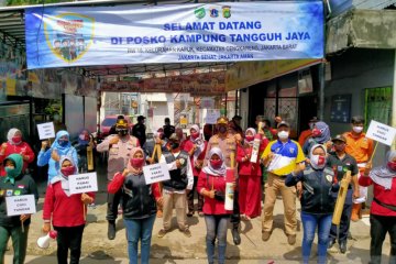 Kampung Tangguh Jaya di Cengkareng mampu tekan angka kasus COVID-19