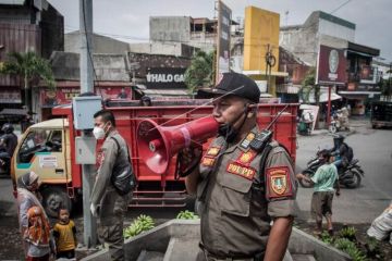 Operasi yustisi di pasar