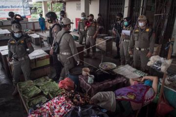 Operasi yustisi di pasar
