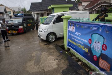 Pendistribusian vaksin COVID-19 Sinovac di Sumsel