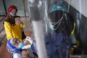 Layanan Tes Cepat Antigen Di Stasiun Kertapati