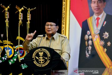 Menhan Prabowo sampaikan 9 kebijakan pertahanan dalam Rapim