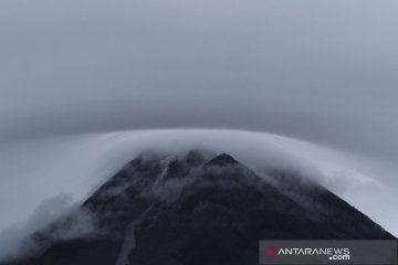Kubah lava baru Gunung Merapi