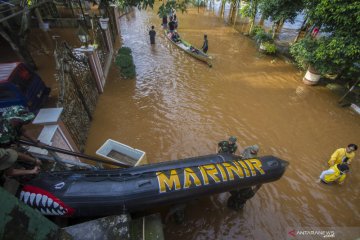 Banjir Kalsel, 112.709 warga mengungsi