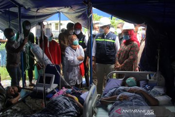 Menkes tinjau penanganan korban gempa Mamuju