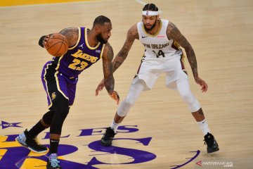NBA:  LA Lakers kalahkan New Orleans Pelicans 112 - 95