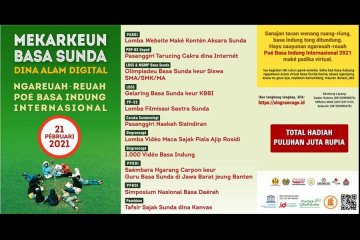 PANDI dan pegiat bahasa Sunda kampanyekan pelestarian bahasa daerah