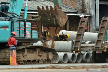 Jalan menuju simpang Bulak Kapal ditutup hingga 1 Agustus 2021