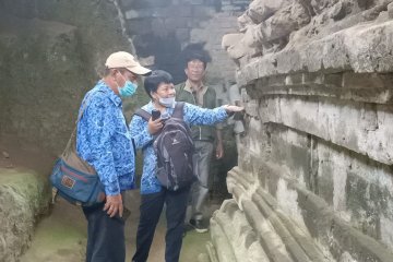 BPCB Jatim observasi temuan arca di Kabupaten Kediri