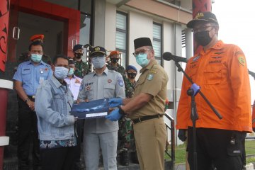 Dua jenazah korban kecelakaan Sriwijaya Air tiba di Pontianak