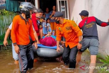 Warga terdampak banjir di Banjarmasin Senin bertambah jadi 51.000 jiwa