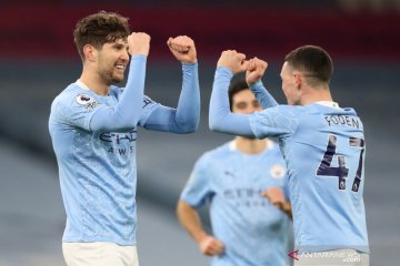 Liga Inggris: Manchester City kalahkan Crystal Palace 4-0