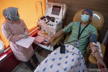 PMI Palembang mulai donorkan plasma darah dari penyintas COVID-19