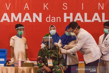 385 nakes dan tokoh di Riau sudah divaksin COVID-19