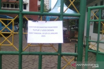Pegawai tertular COVID-19, Kantor Kecamatan Pasar Rebo tutup tiga hari