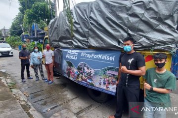 Sahroni salurkan bantuan bagi korban banjir Kalsel