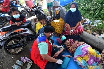 Pertamina berikan bantuan medis ke pengungsi gempa