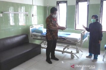 Ruang isolasi pasien COVID-19 di RSUD Kota Madiun penuh