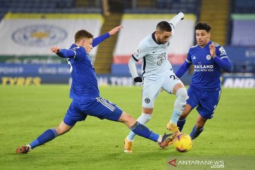 Kalahkan Chelsea 2-0, Leicester City rebut puncak klasemen sementara Liga Inggris