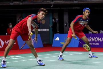 Kalah di babak pertama Thailand Open II, Fajar/Rian akui tertekan