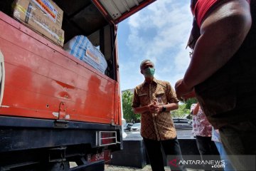 Ganjar berangkatkan sukarelawan dan logistik bantu pascagempa Sulbar