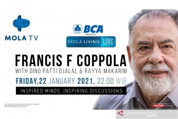 Bincang sinema bareng Francis Ford Coppola di Mola TV