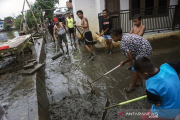 Banjir di Pekalongan mulai surut