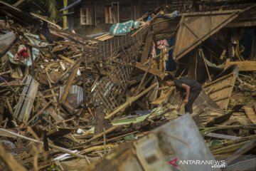 Dampak banjir bandang di kabupaten Hulu Sungai Tengah Kalsel