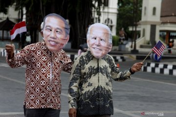 Presiden Jokowi ucapkan selamat atas pelantikan Joe Biden