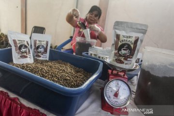 Produksi kopi khas Dayak di Palangkaraya
