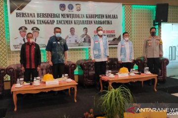 BNN Sultra targetkan bentuk 100 desa/kelurahan bebas narkoba di Kolaka