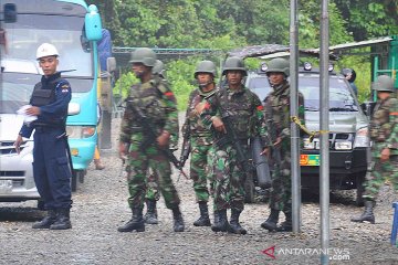 Kontak tembak TNI-Polri dengan KKB terjadi di Kabupaten Puncak