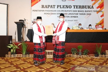 Hendy-Gus Firjaun siap lakukan percepatan APBD Jember setelah dilantik