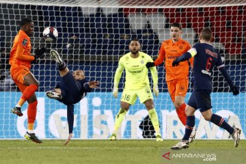 Paris St Germain puncaki klasemen sementara usai kalahkan Montpellier 4-0