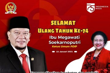 Ketua DPD RI sampaikan doa di HUT Megawati Soekarnoputri