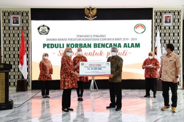 Peduli bencana alam, DWP Kementerian ESDM salurkan donasi kemanusiaan