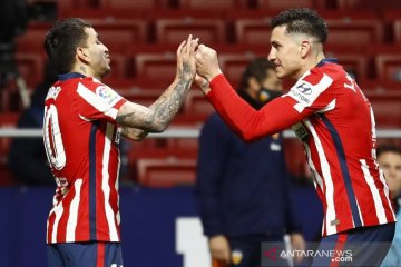 Atletico lanjutkan rentetan kemenangan setelah bekap Valencia 3-1