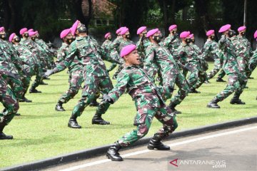 Dankormar terima 86 perwira remaja Korps Baret Ungu