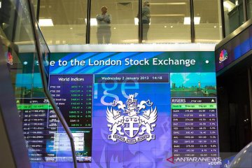 Data PDB menyusut, pasar saham Inggris dibuka turun 0,4 persen
