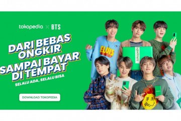 Tokopedia tunjuk BTS dan Blackpink jadi duta merek