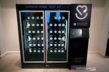Penjualan alat tes COVID-19 melalui otomat pengecer