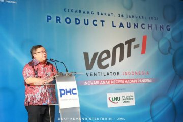 Produk ventilator karya anak bangsa dapat sertifikat internasional