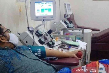 PMI Kabupaten Bekasi banjir pemesan plasma konvalesen