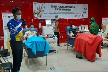 Karyawan Pertamina Jatimbalinus donorkan plasma konvalesen