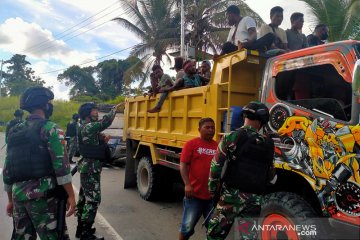 Satgas Yonif 312/KH tingkatkan pemeriksaan di perbatasan RI-PNG