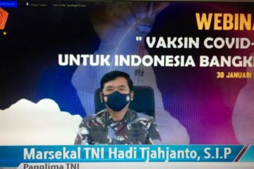 Panglima TNI: Kehadiran vaksin memberi harapan baru