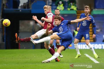 Liga Inggris:  Chelsea kalahkan Burnley 2-0